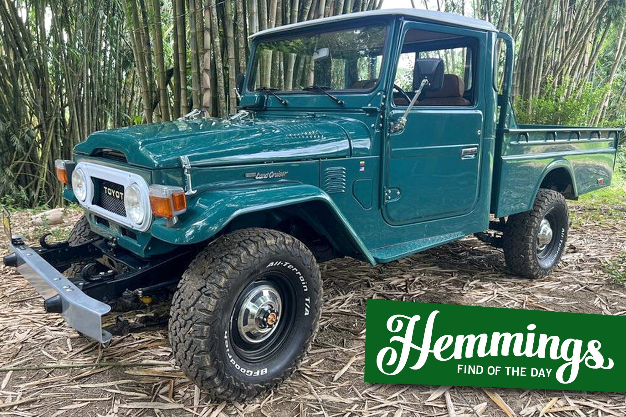 Full restoration on this 1978 Toyota FJ45 Land Cruiser might not be flashy but sure is spectacular