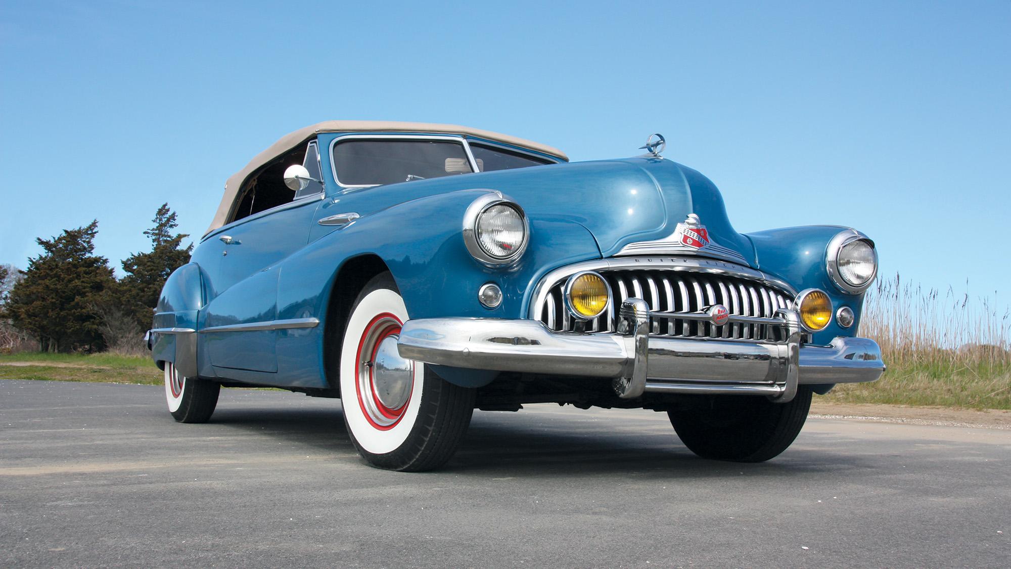 This 1947 Buick Roadmaster convertible started out as the best of three separate cars