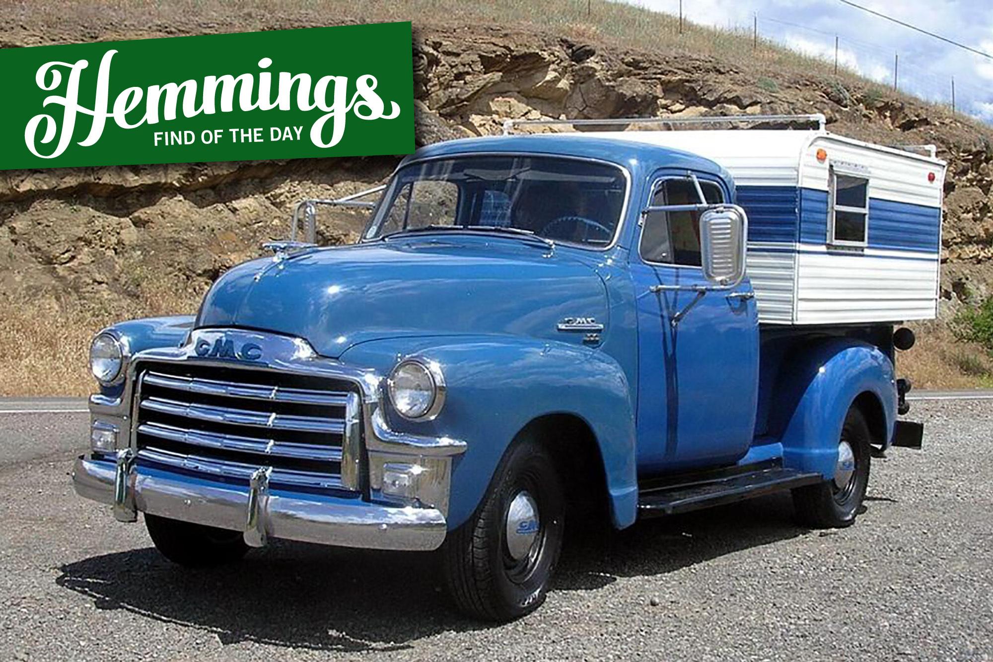 Camper-top-equipped 1955 GMC first series pickup preserves a lifetime of adventures, is ready for more