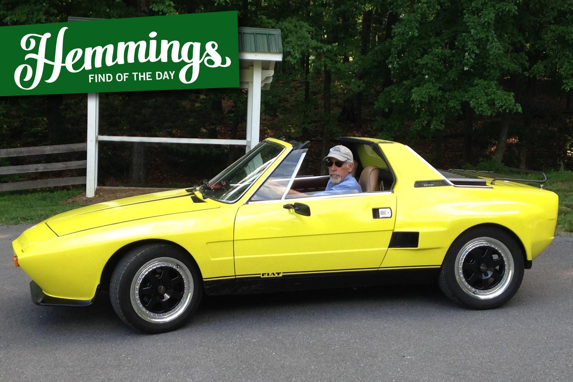 Dallara-bodied 1975 Fiat X1/9 has power upgrades to match its updated looks