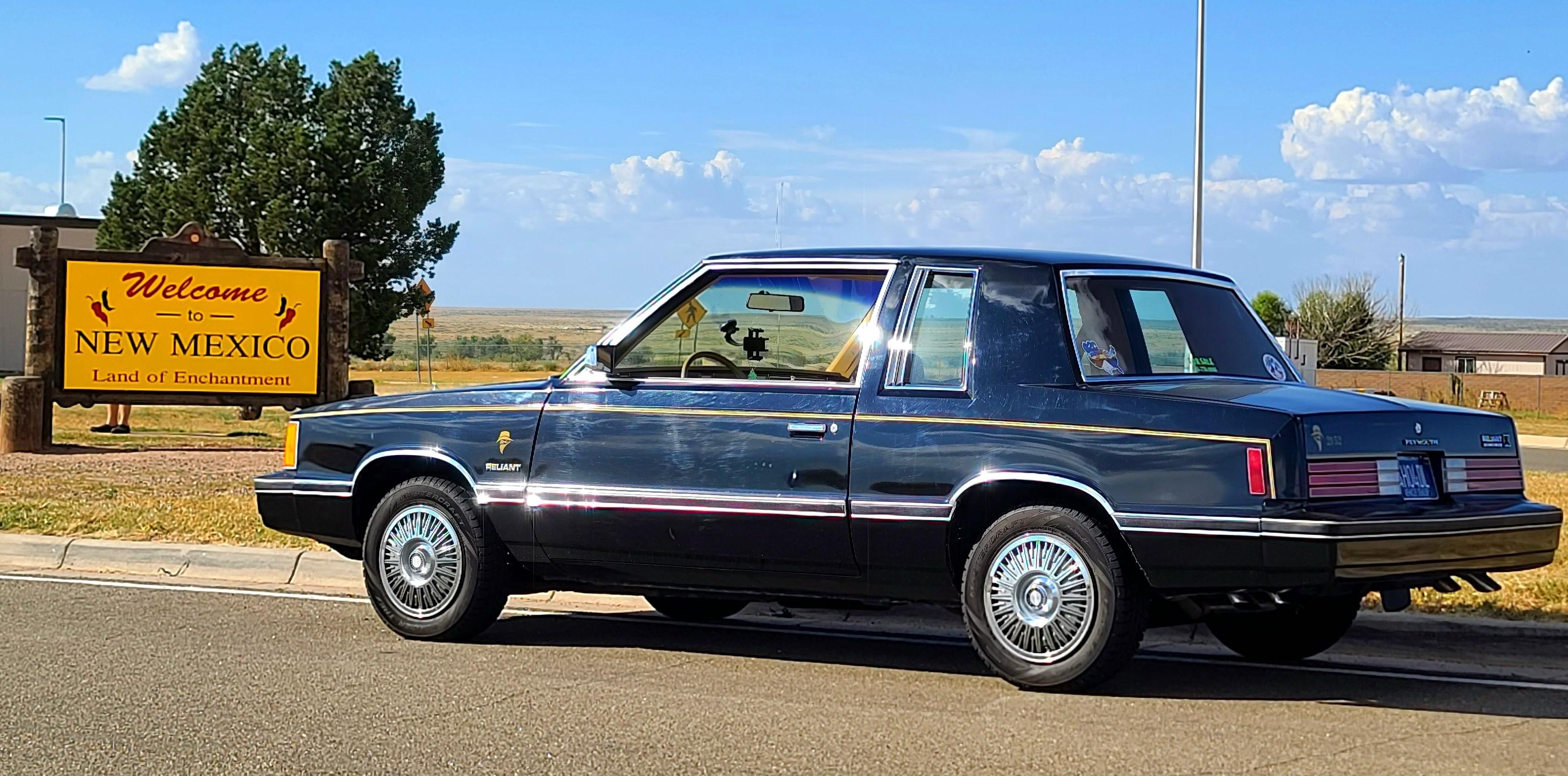 Reliable Reliant: 2,357-mile road trip completed in a 41-year-old Plymouth K-car