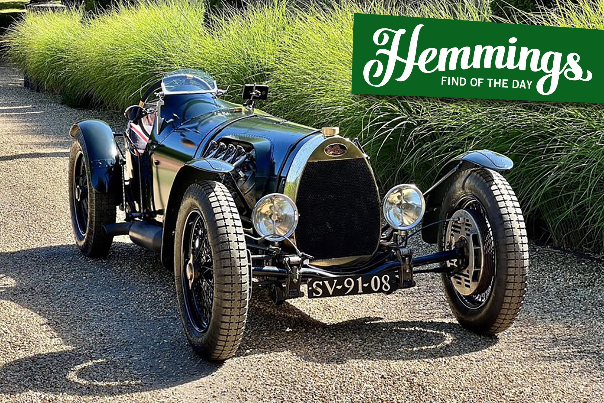 Built to evoke a bygone era, Curtiss-powered 1928 Frazer-Nash is ready for vintage racing