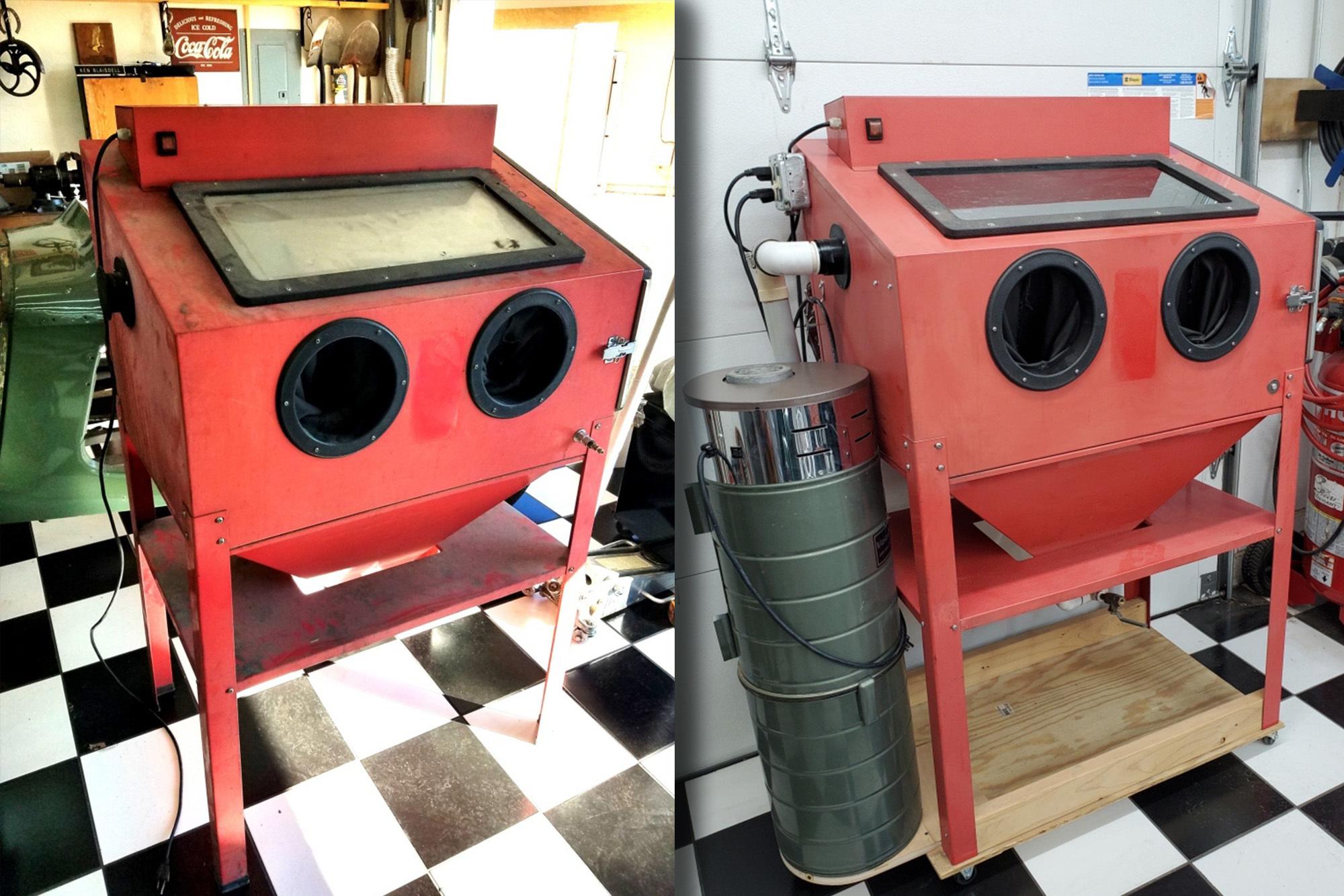 How to get the most out of a $40 used sandblasting cabinet