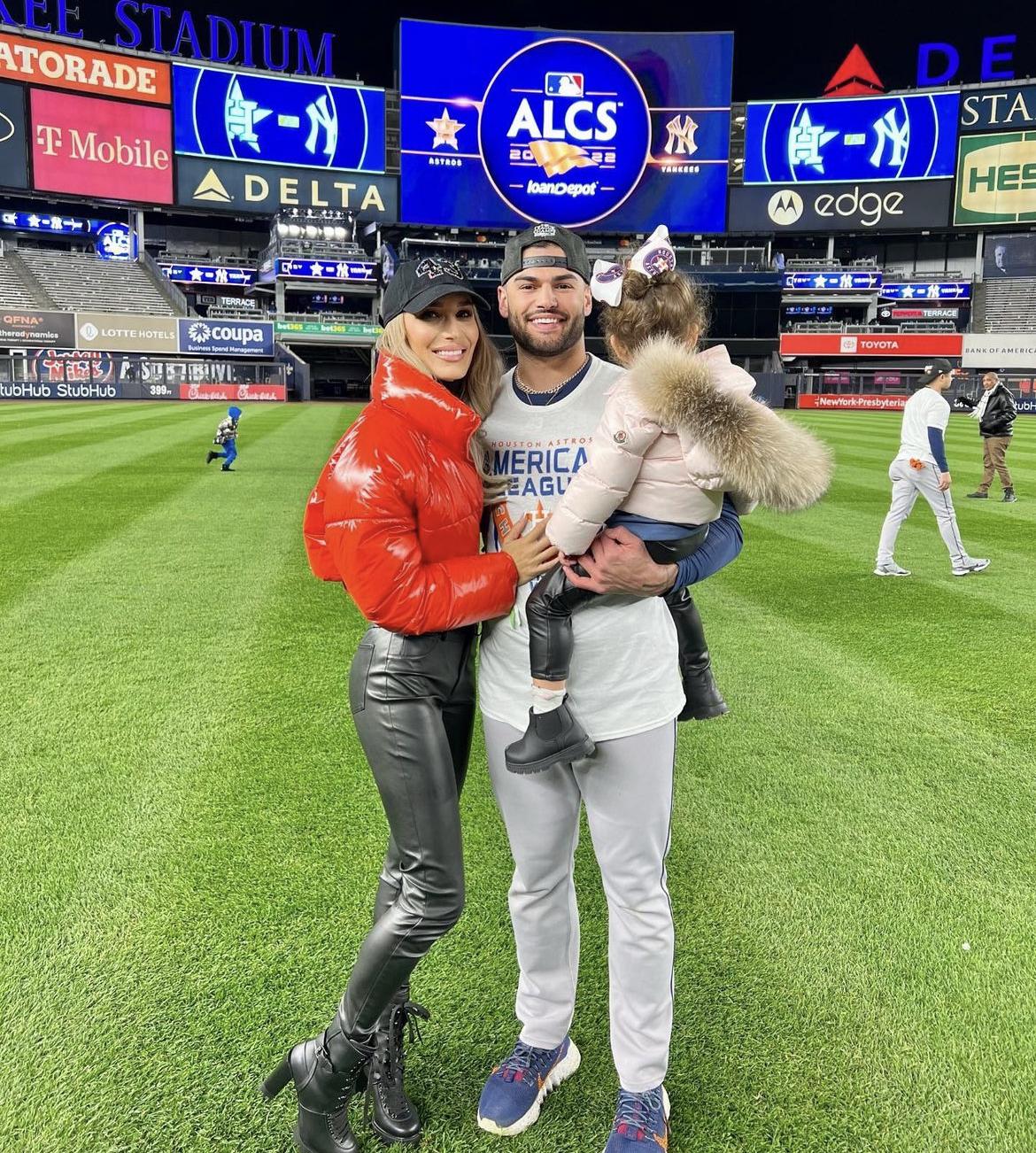 Kat Pressly talks about life as an Astros wife and mother of two