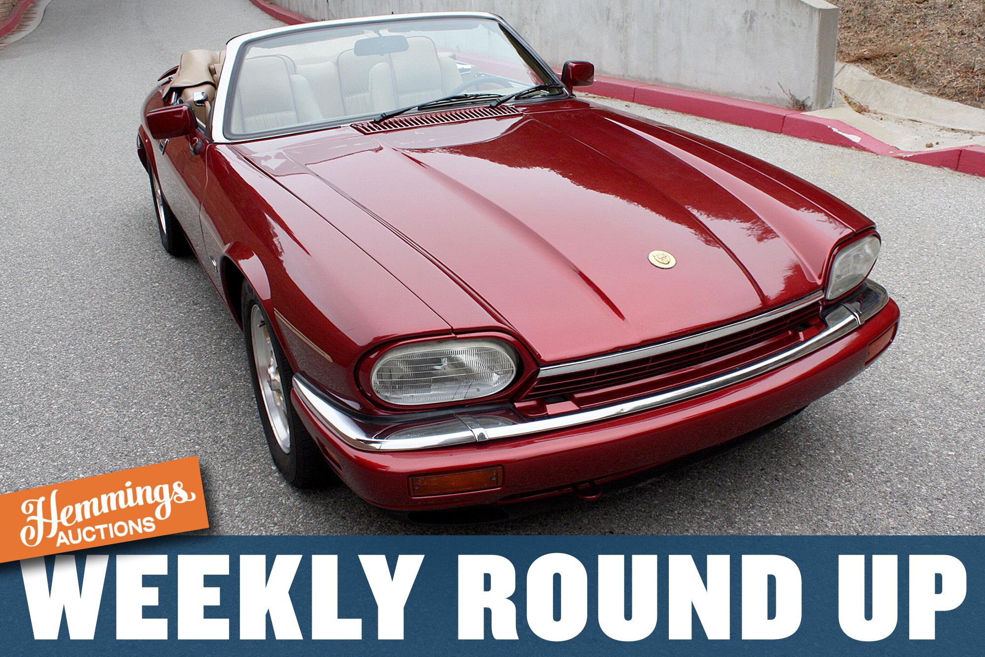 A 12-cylinder Jaguar XJS convertible, Ford Model A Delivery Car, and like-new Challenger R/T Scat Pack: Hemmings Auctions Weekly Round Up for October 23-29, 2022