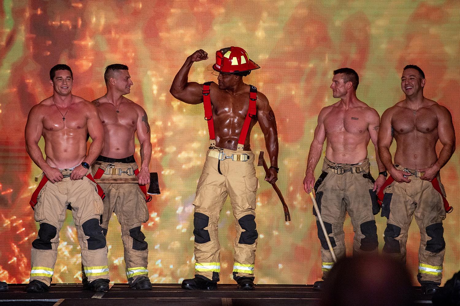 Marking Five Years of Supporting Firefighters — and Hunks on the Runway —  'Red Hot' Catches Fire - Houston CityBook