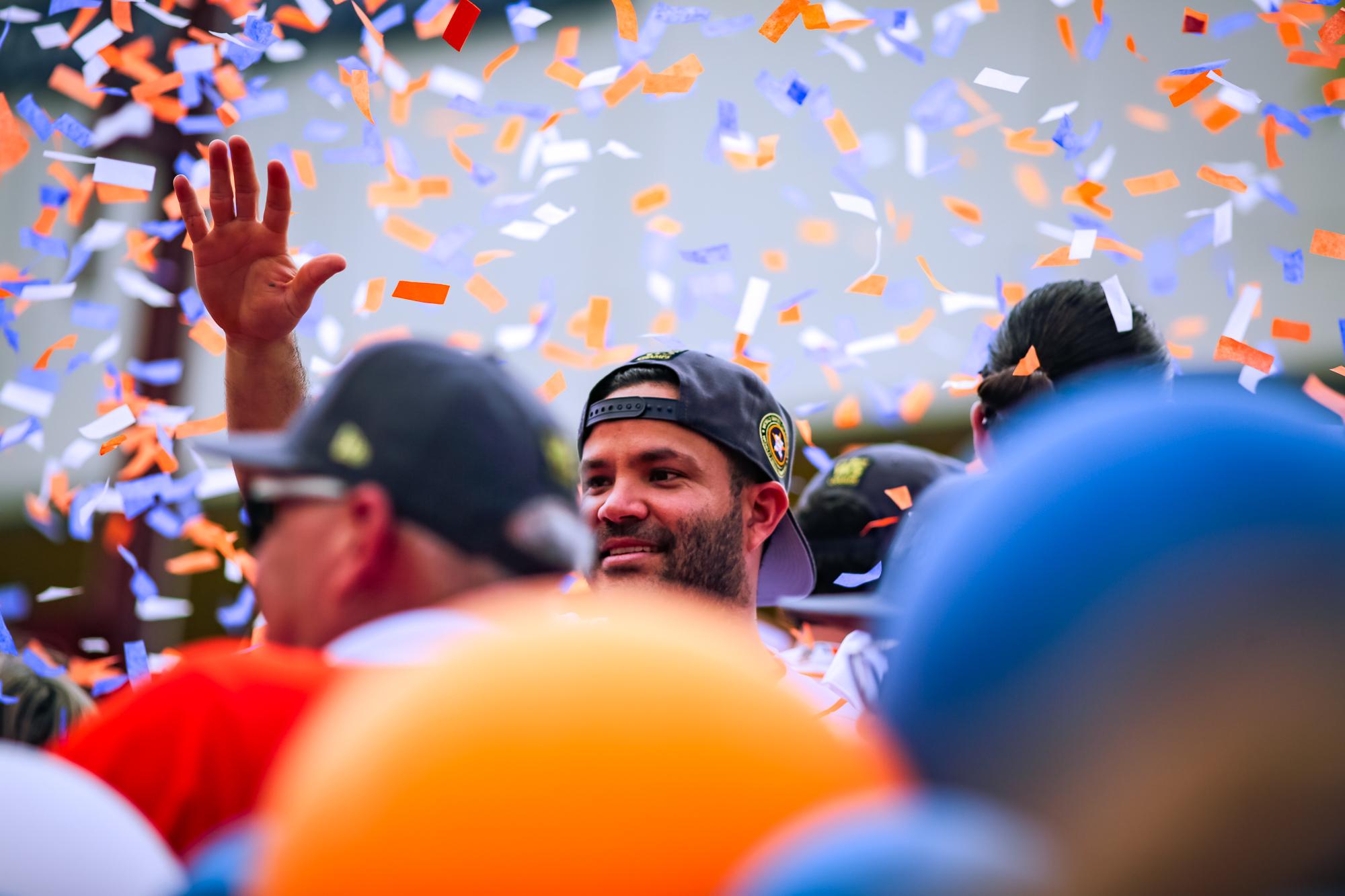 Mattress Mack, Paul Wall, Bun B and more on Astros victory parade float
