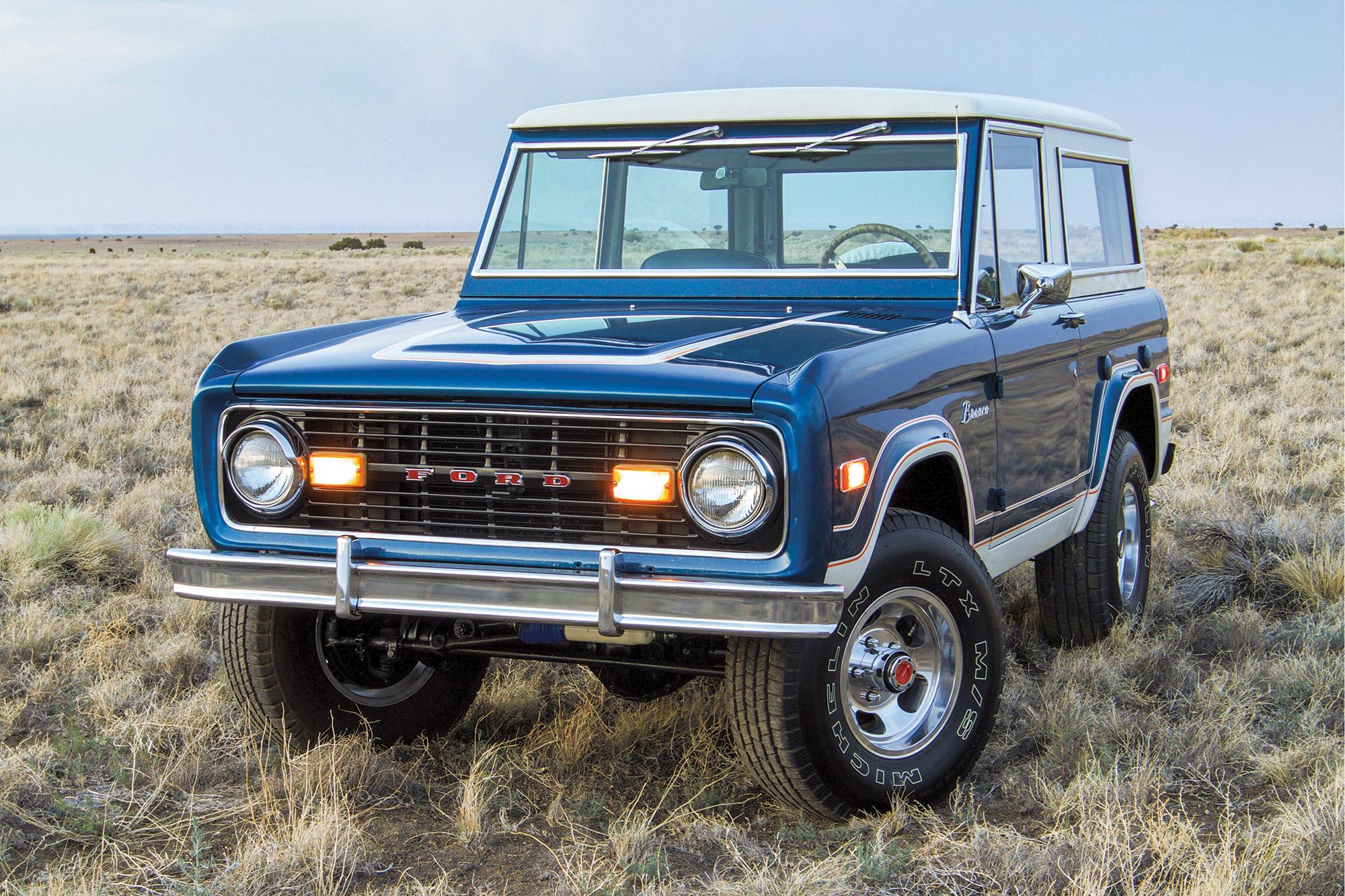 That clean 1972 Ford Bronco he bought for Colorado four-wheeling turned out to be a rather special rig