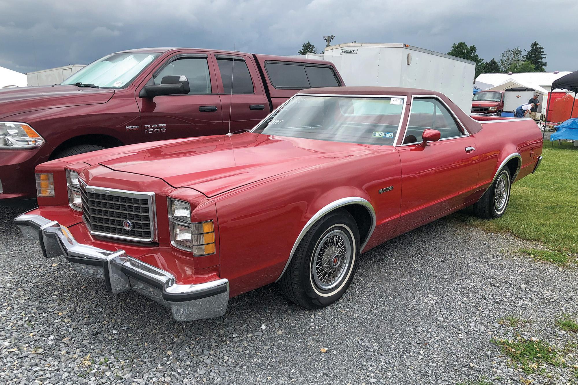 An all-original 1979 Ford Ranchero 500 just needs some touchups and trim to look fresh again