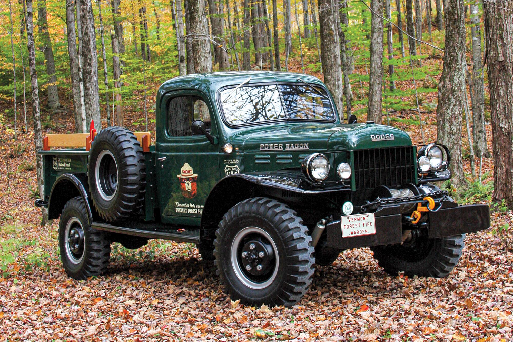 World War II spawned it, but this 1956 Dodge Power Wagon worked a half century in a monastery