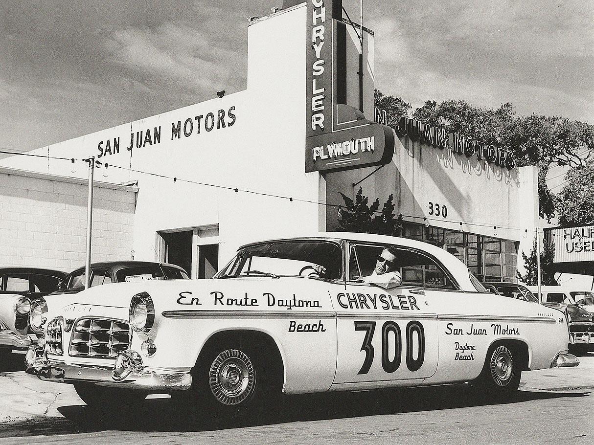 It ran 125 MPH at Daytona. Now the first 1955 Chrysler 300 will make its post-restoration debut