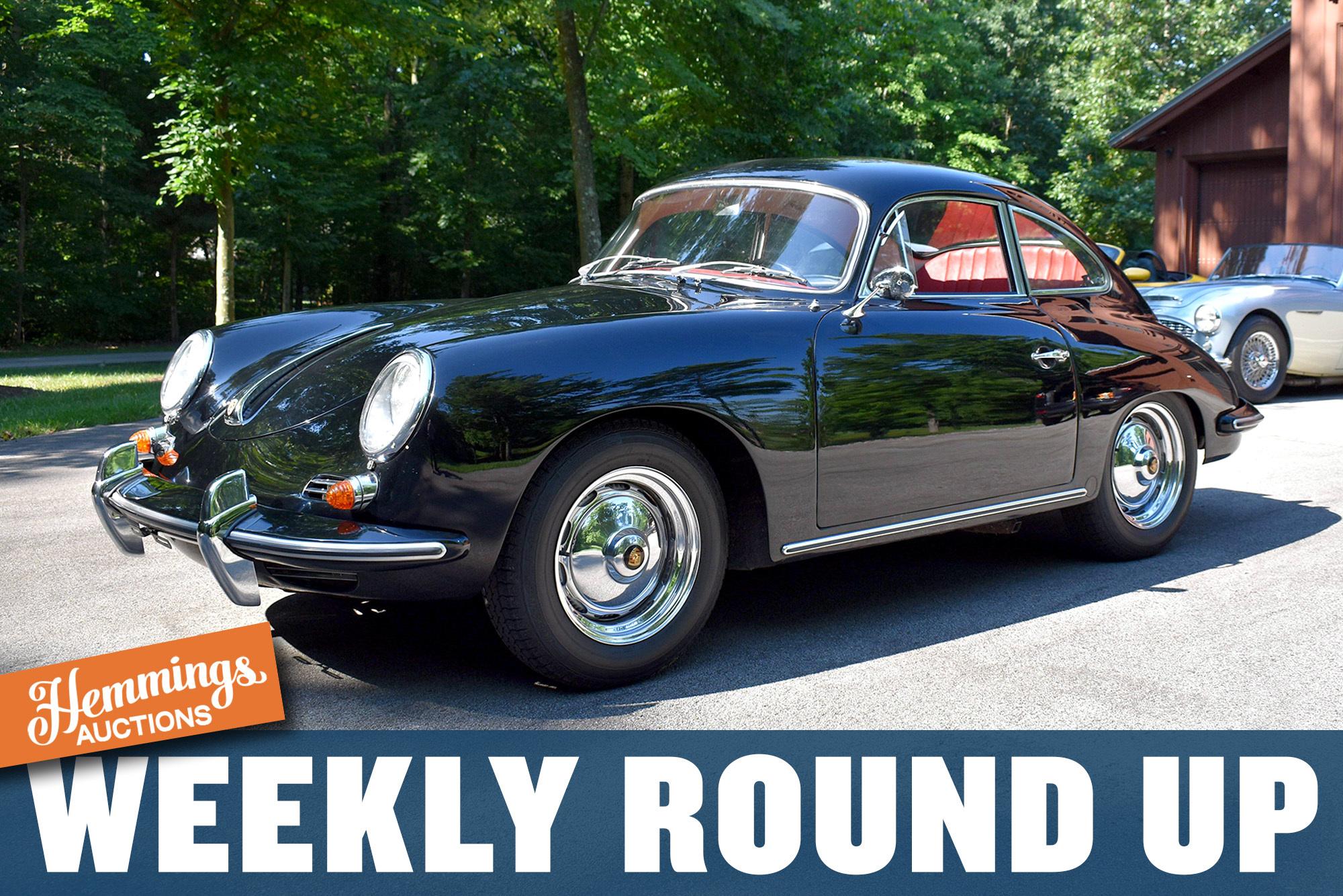 A low-mile 1960 Porsche 356 B, AMC Rambler American Rogue, and modern Shelby GT500: Hemmings Auctions Weekly Round Up for November 13-19, 2022