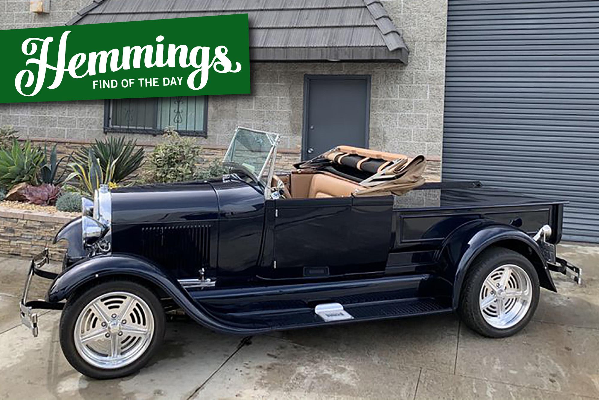 It looks like a typical Southern California street rod, but this 1928 Ford Model A has a few tricks