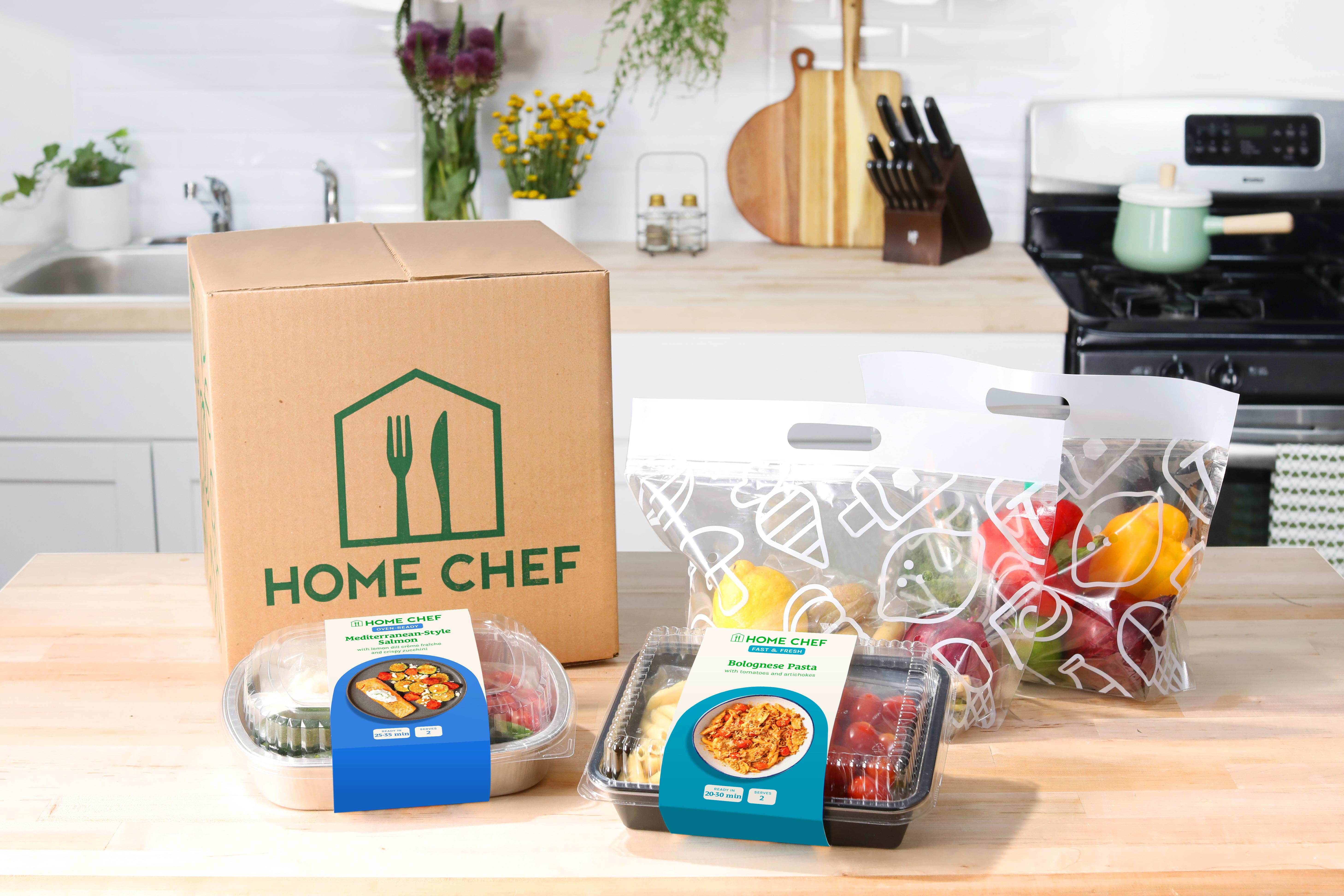 Home Chef Meal Kit Delivery  New Oven-Ready and Fast & Fresh