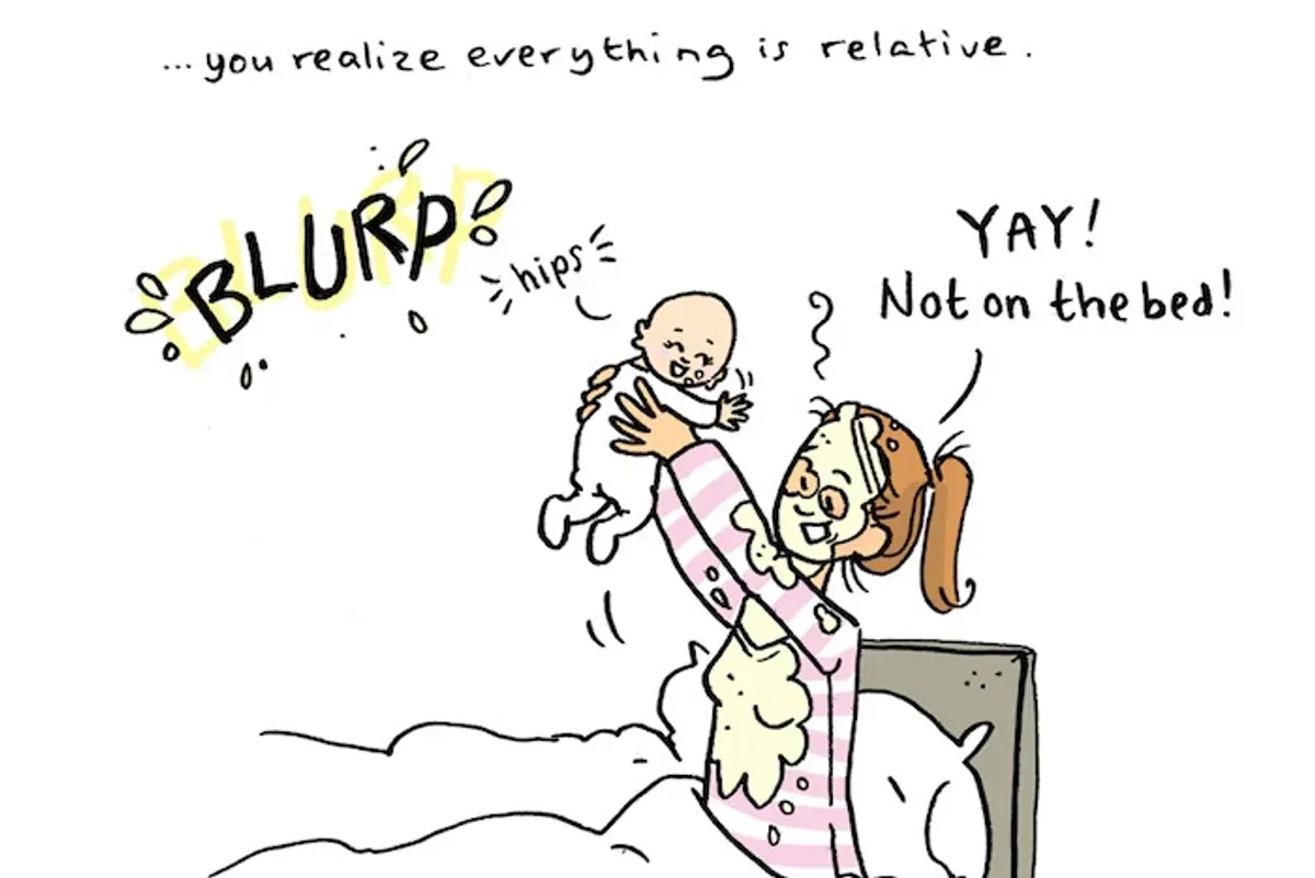 12 hilariously relatable comics about life as a new mom.