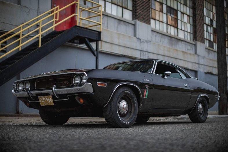 Hemi-powered Black Ghost 1970 Dodge Challenger R/T is for Sale at Auction