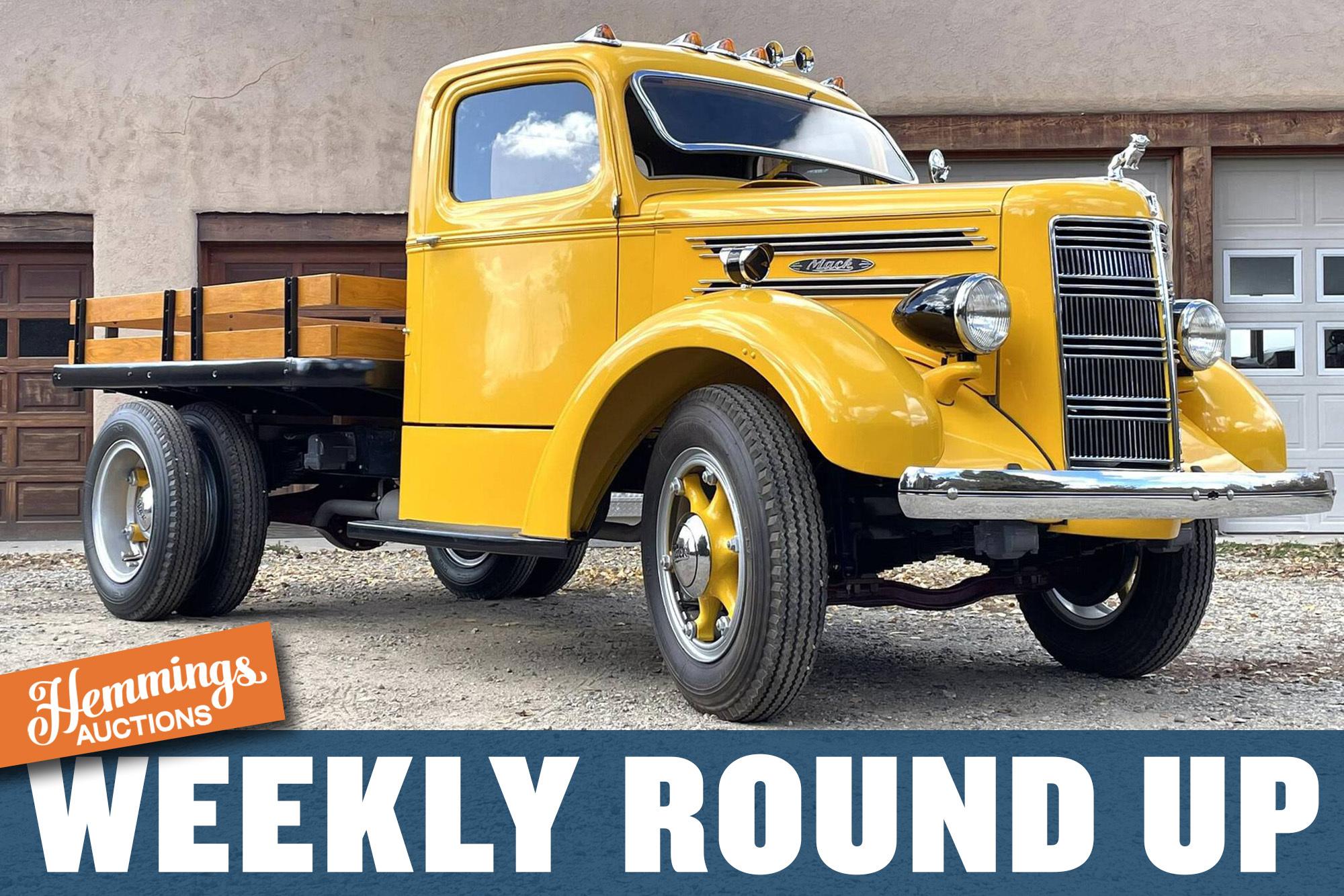 A mighty 1939 Mack EF, mini 1971 Autobianchi Giardiniera, and restomodded 1969 Mustang SportsRoof: Hemmings Auctions Weekly Round Up for January 1-7, 2023