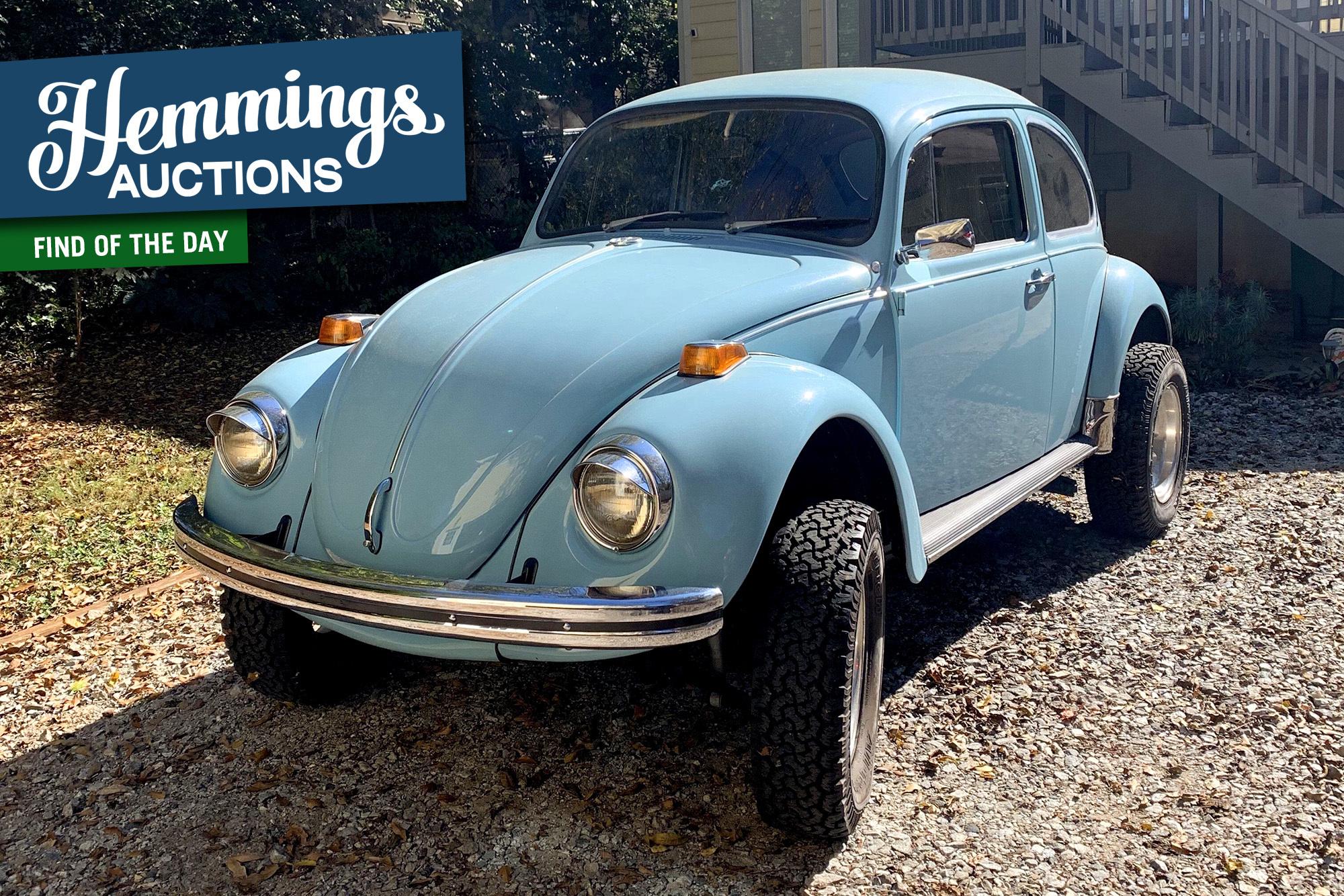 Lifted 1971 Volkswagen Beetle Is Your Basic Commuter Car Made Burlier