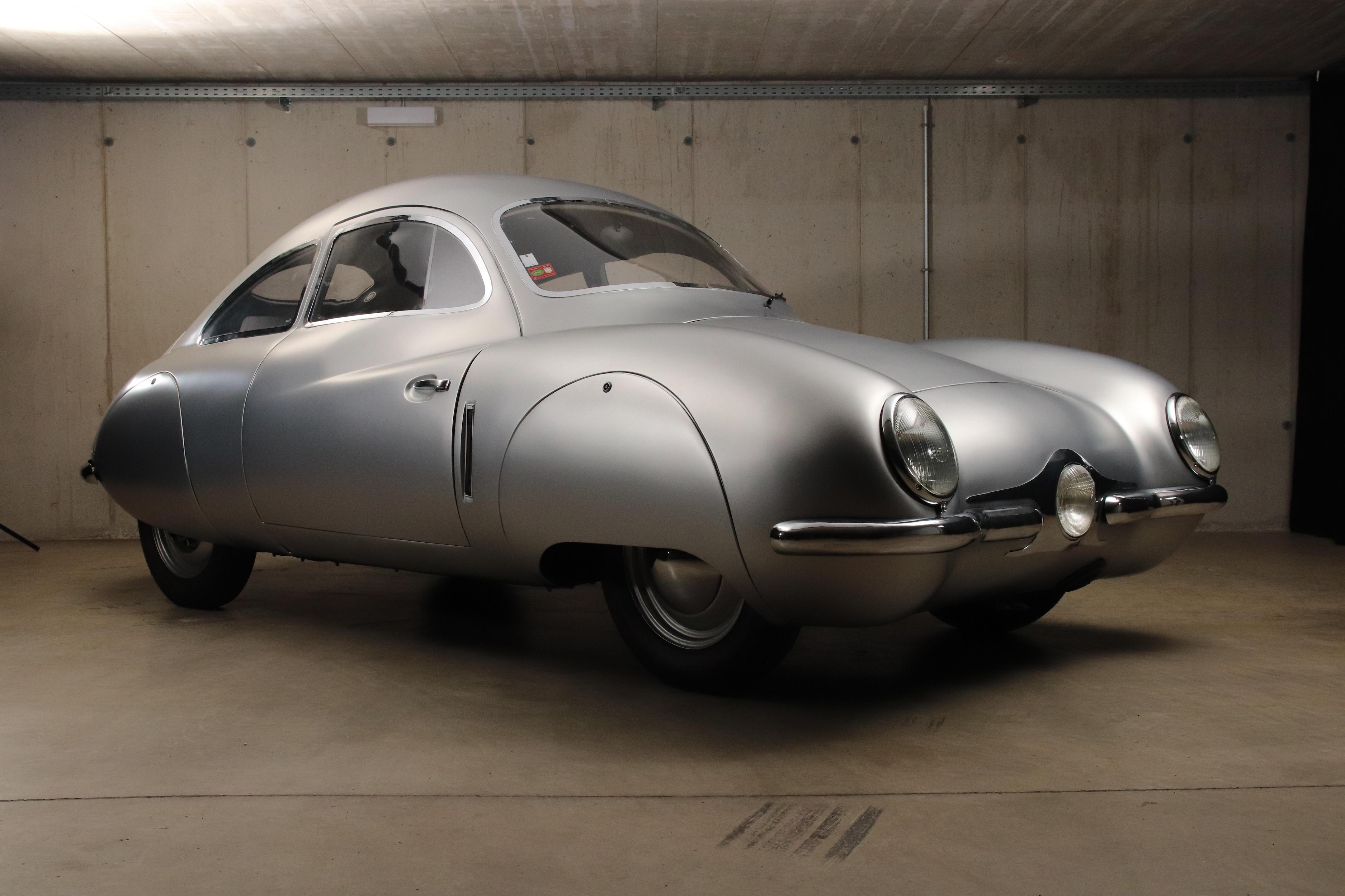 One-off Beetle-chassis 1947 Volkhart V2 was one man's streamlined dream realized in aluminum