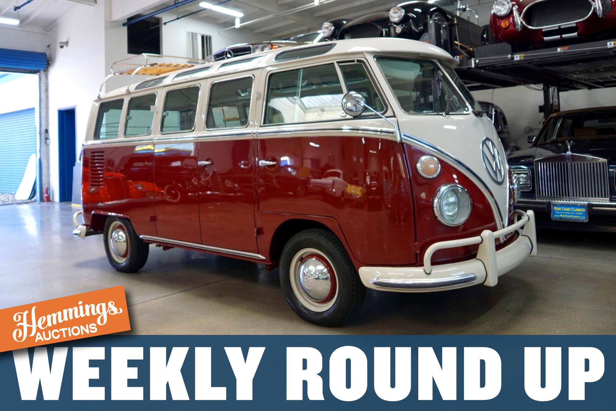 Hemmings Auctions Weekly Round Up January 8-14, 2023: Samba-style 1975 Volkswagen Microbus, 1957 Cadillac Series 62 Convertible, and 1972 Buick GS 455 Stage 1 Convertible