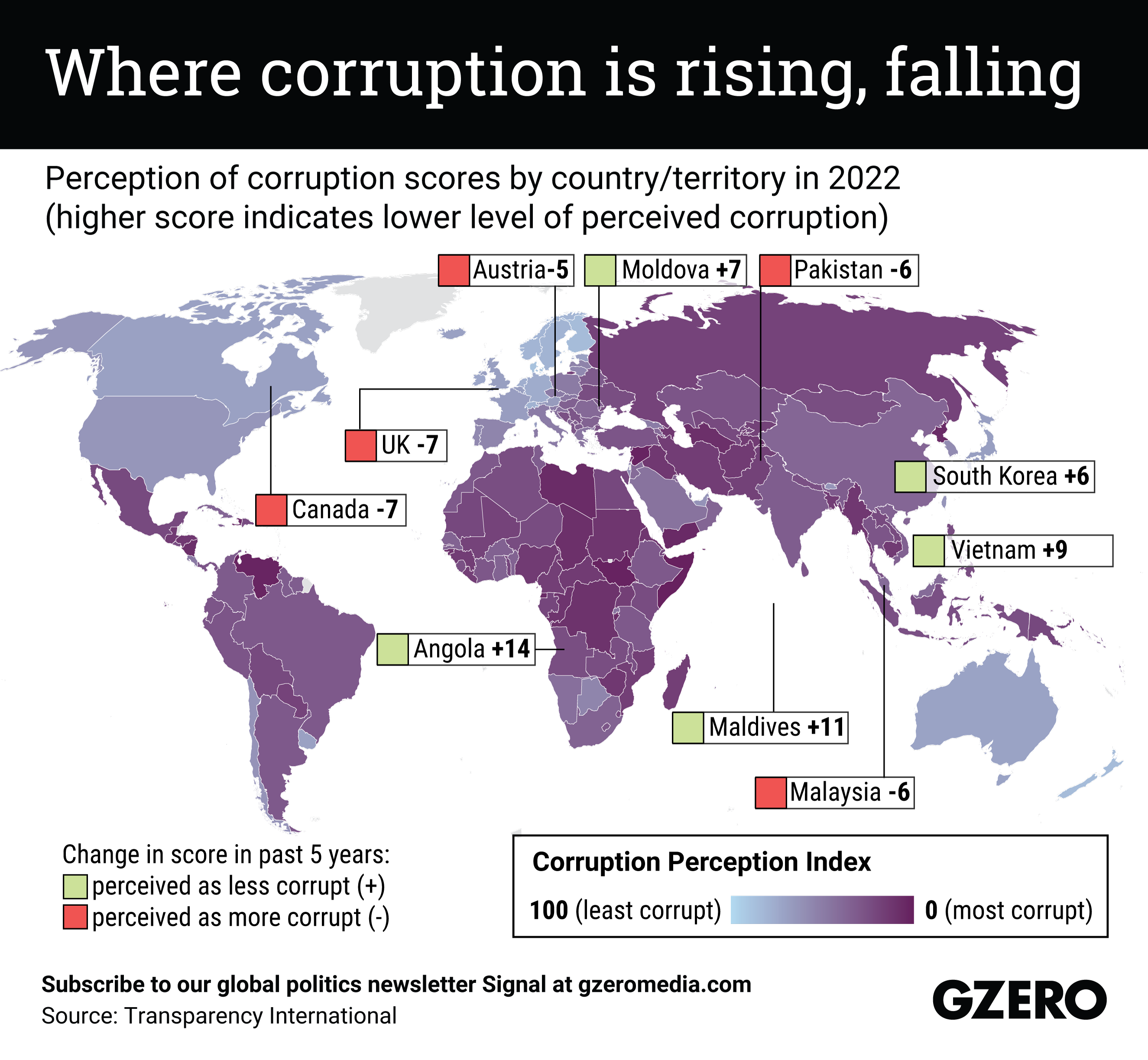 Graphic Truth: How powerful is your passport? - GZERO Media