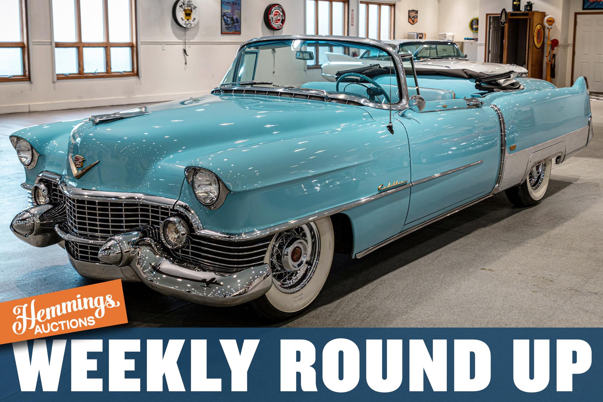 Hemmings Auctions Weekly Round Up: A Colorful 1954 Cadillac Eldorado, Restored Porsche 356 B Coupe, and Neoclassic '78 Stutz Bearcat VI