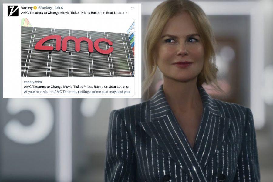 AMC just announced new movie ticket prices based on seat location and