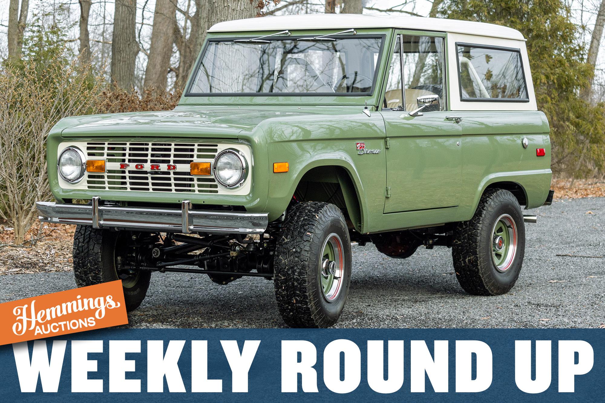 Hemmings Auctions Weekly Round Up: 1974 Ford Sport Bronco, 2006 Dodge Magnum SRT8, 1965 Pontiac GTO