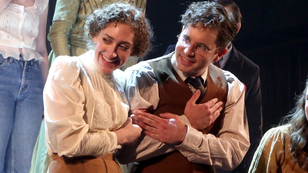 Micaela Diamond and Ben Platt in 