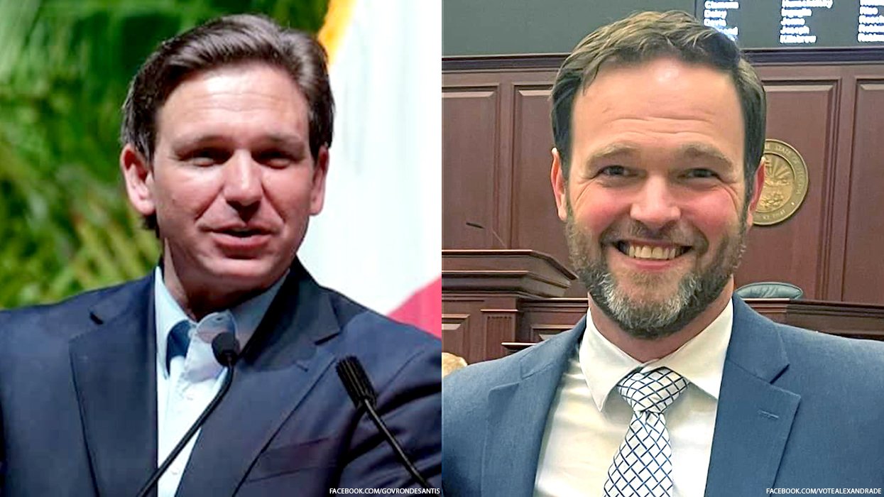 Ron DeSantis and Alex Andrade
