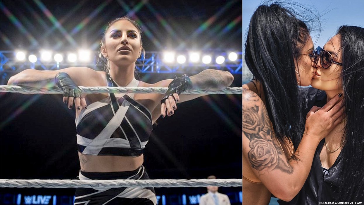 Sonya Deville; Sonya Deville and fiance