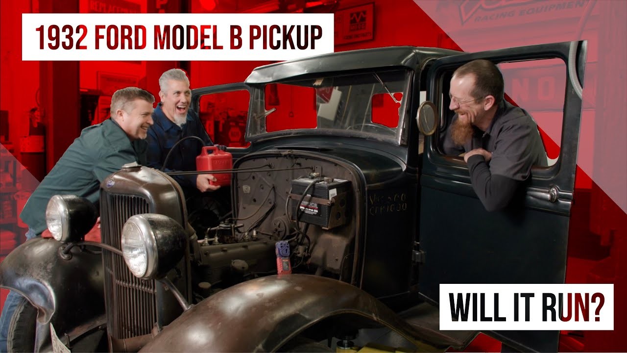 This 1932 Ford Model B was Parked 25 Years Ago. Will it Run?