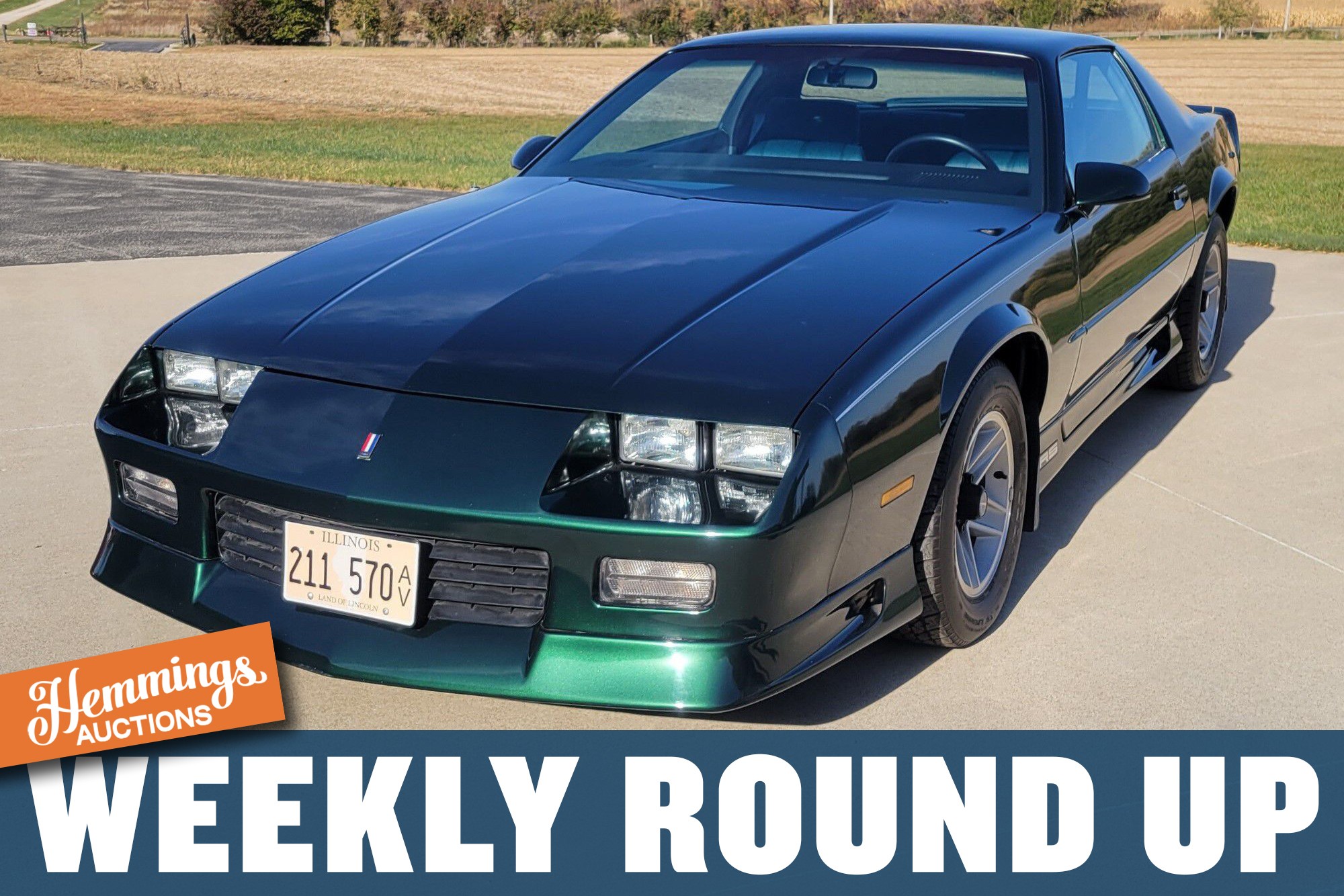 Hemmings Auctions Weekly Round Up: 1992 Chevrolet Camaro RS, 1959 Triumph TR3A, 1967 Ford GT 500
