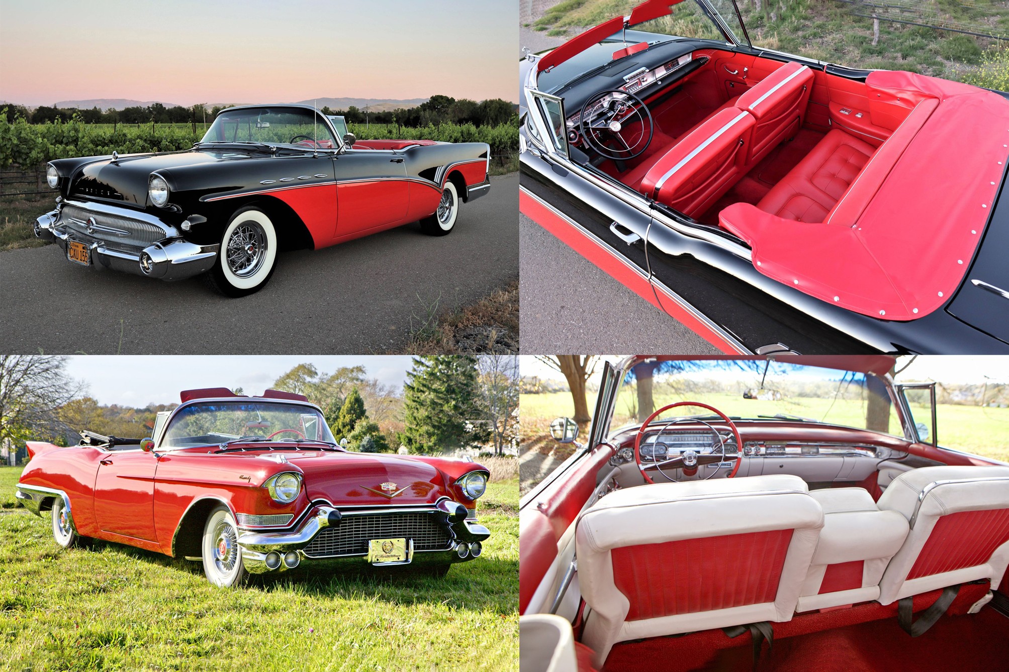 Find of the Day: 1957 Cadillac Eldorado Biarritz or 1957 Buick Roadmaster Model 76C, Which Classic Convertible Would You Choose?
