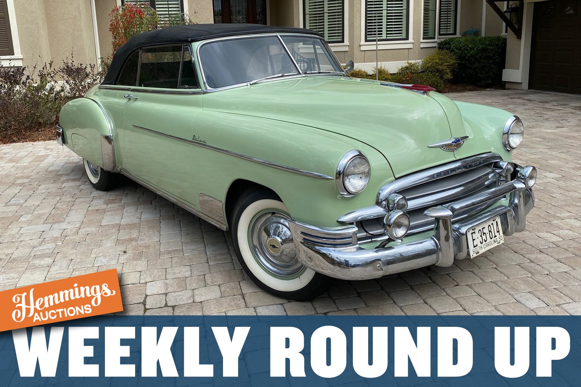 Hemmings Auctions Weekly Round Up: 1950 Chevrolet Styleline De Luxe, 1980 Triumph TR8, 1965 Ford Mustang