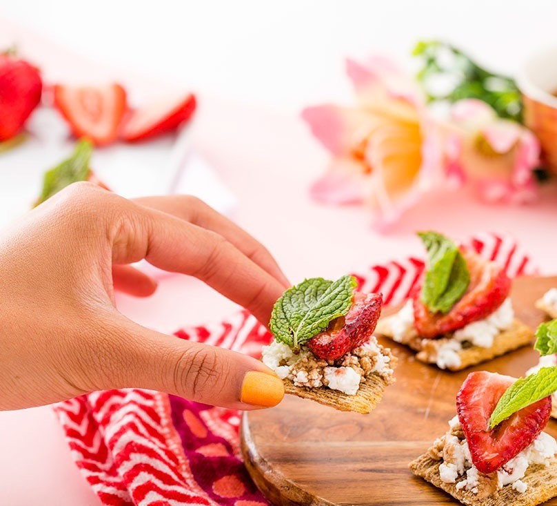 Antipasto Skewers - Hungry Healthy Happy