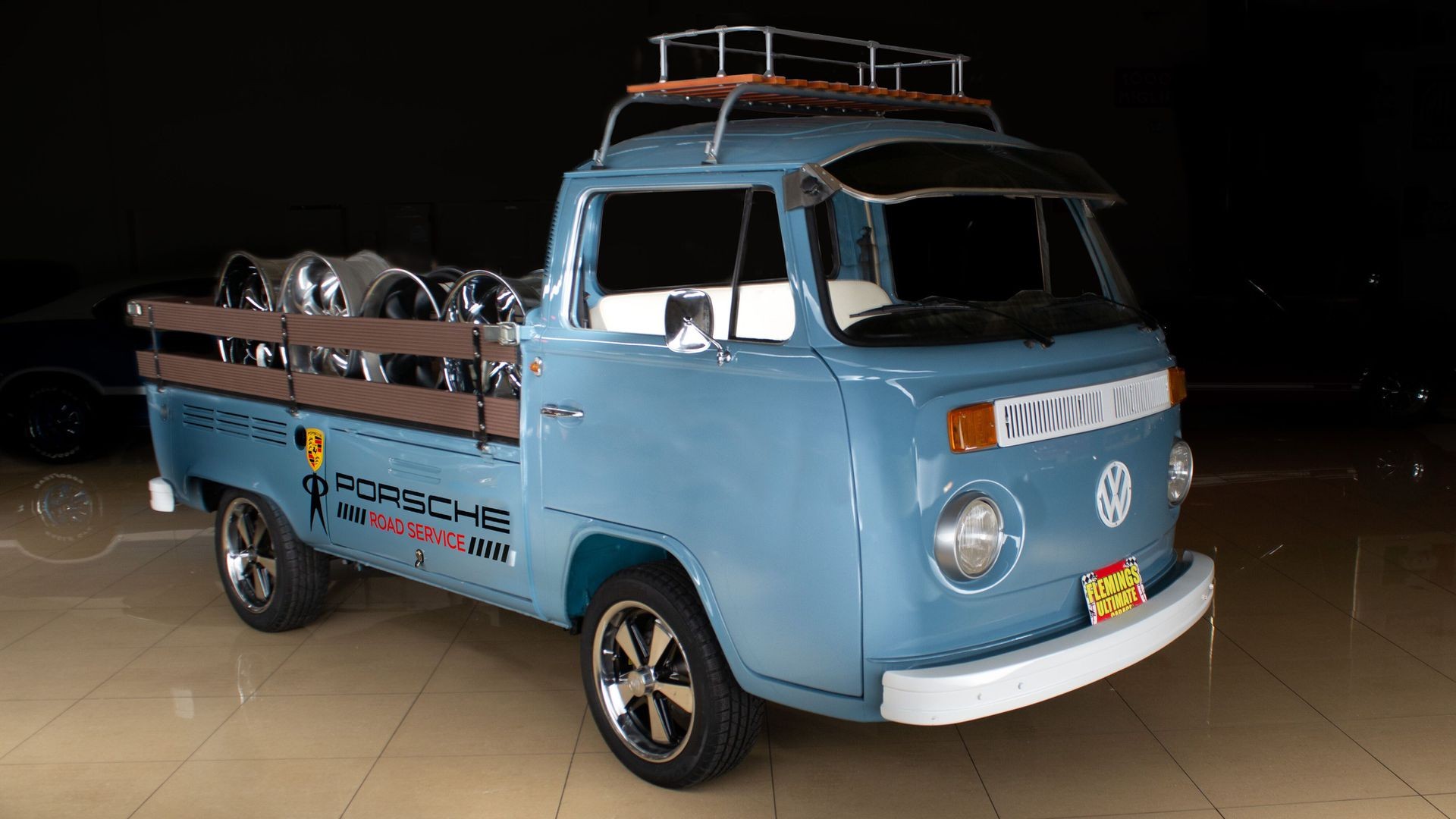 Find of the Day: This 1975 Volkswagen Transporter is  Porsche Service-Ready