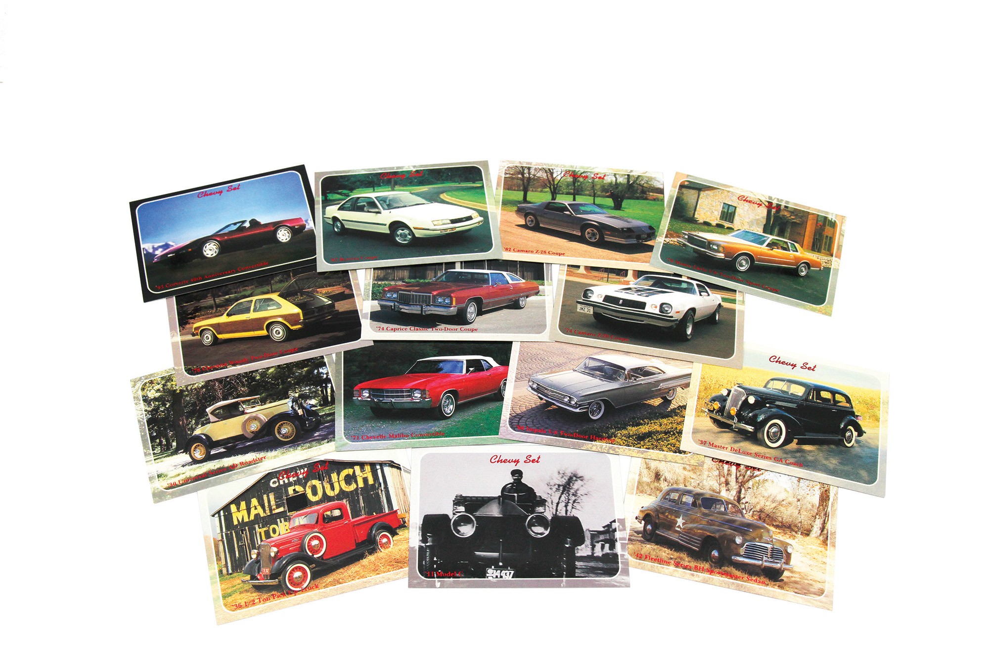 In 1992, The Collect-A-Card Trading Card Company Celebrated Chevrolet's History