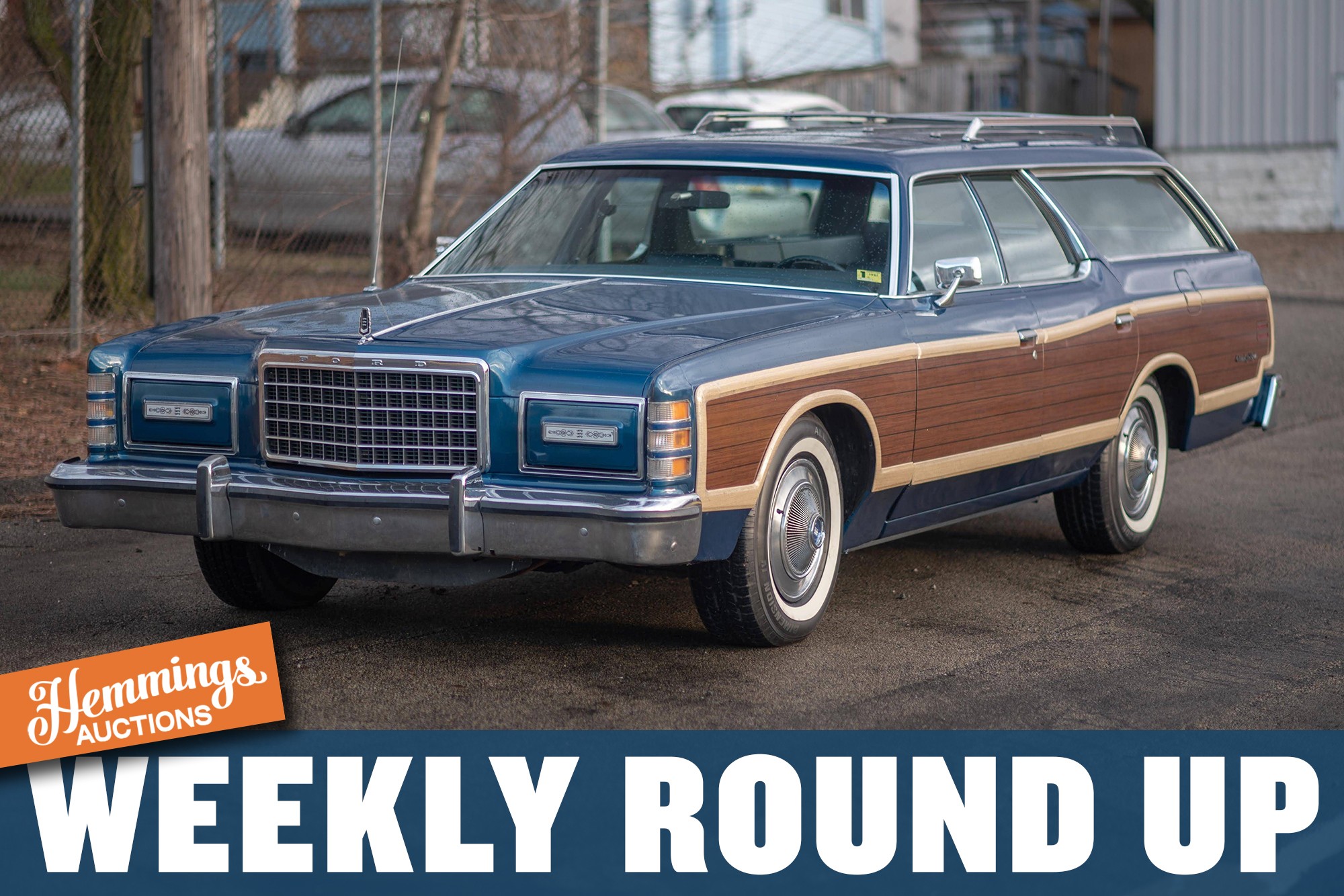 Hemmings Auctions Weekly Round Up: 1975 Ford LTD Country Squire, 1964 Pontiac GTO, 2008 Ford Mustang Bullitt