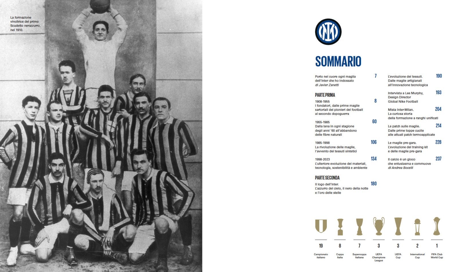 Le maglie dell'Inter. Tutte le divise nerazzurre dal 1908 a oggi con  Spedizione Gratuita - 9788809975705 in Calcio