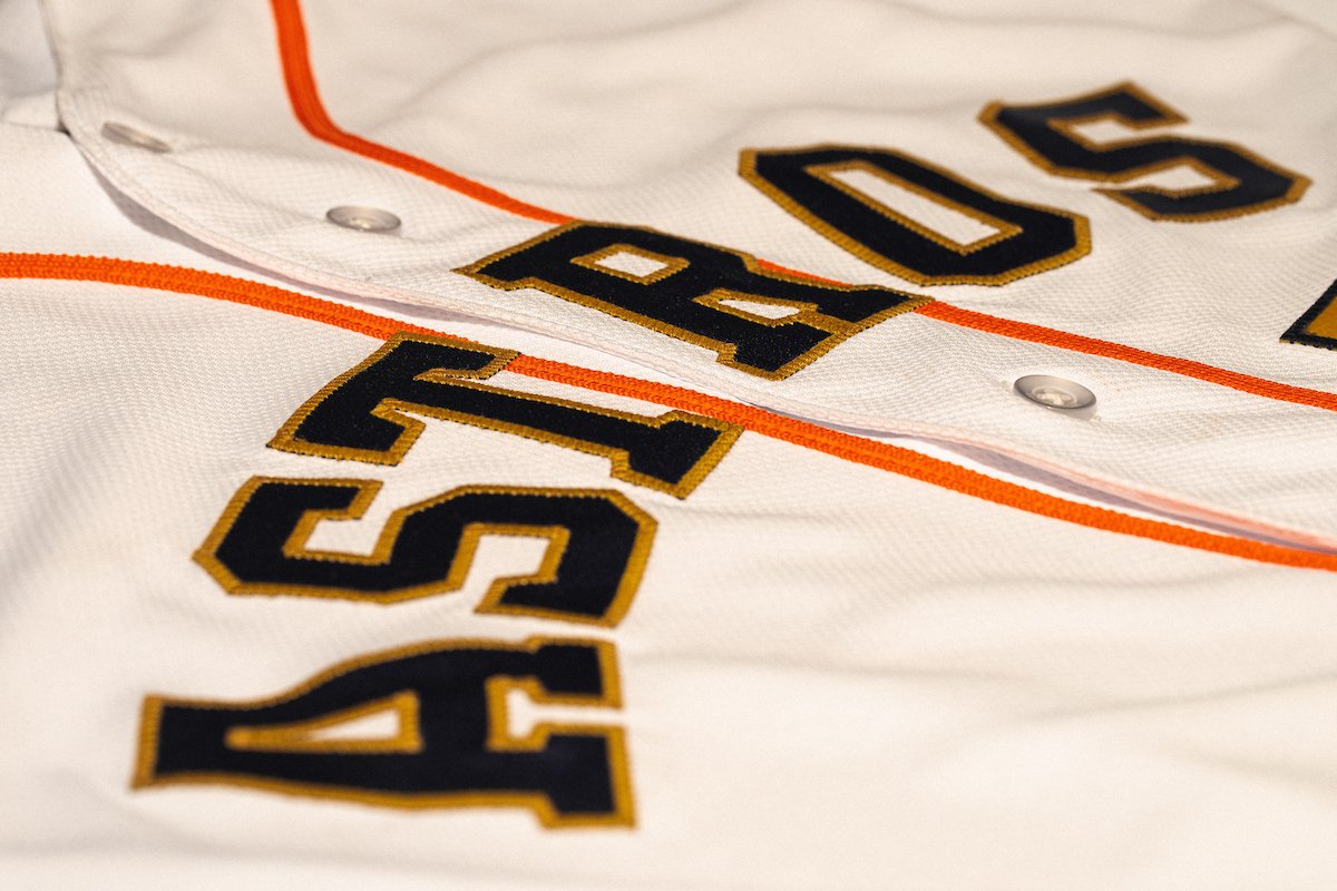 Houston Astros - Everything is better in gold. #GoldRush