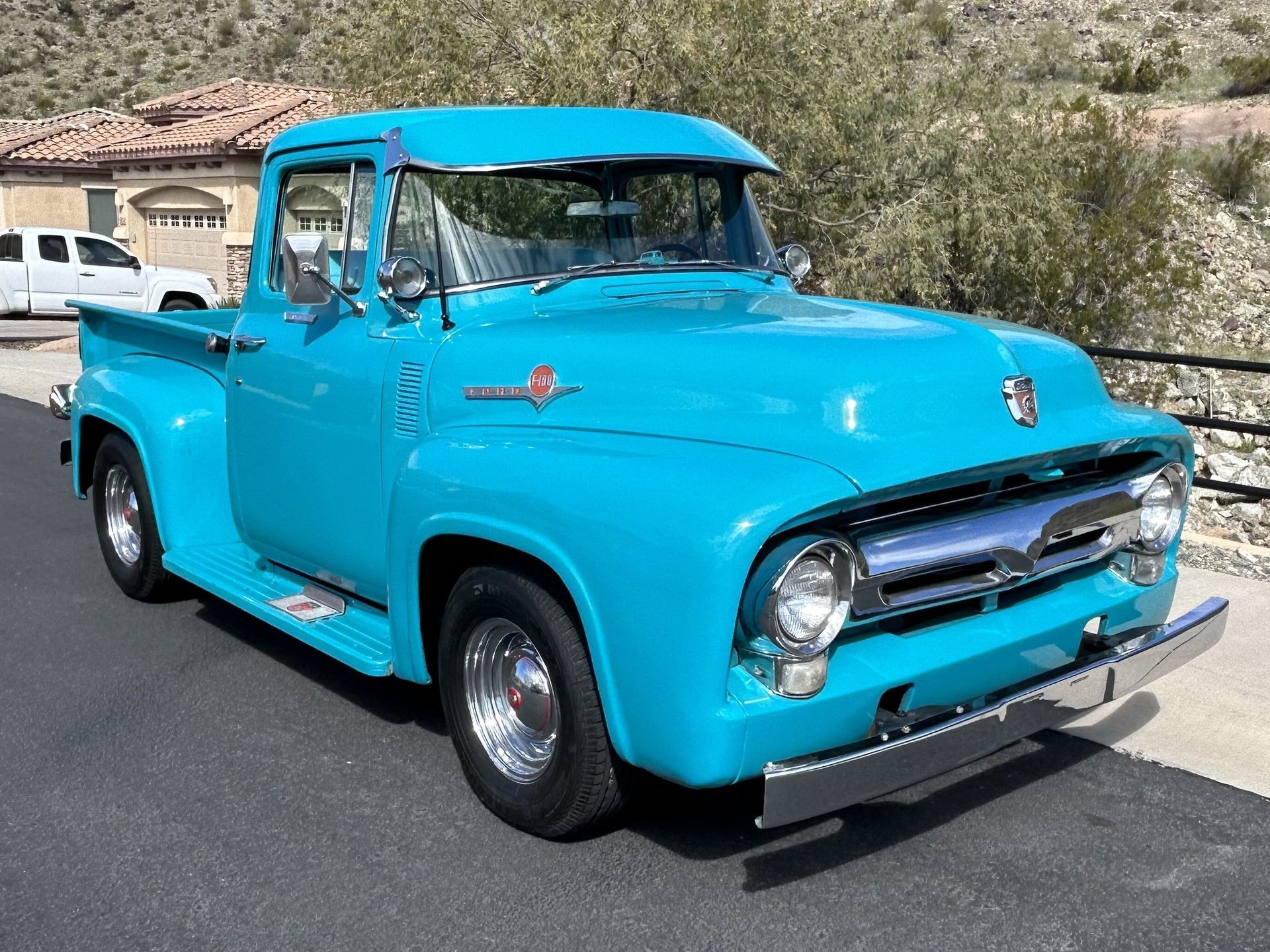 Find of the Day: This Custom 1956 F100 is Built Ford Tough with Chevy V8 Power
