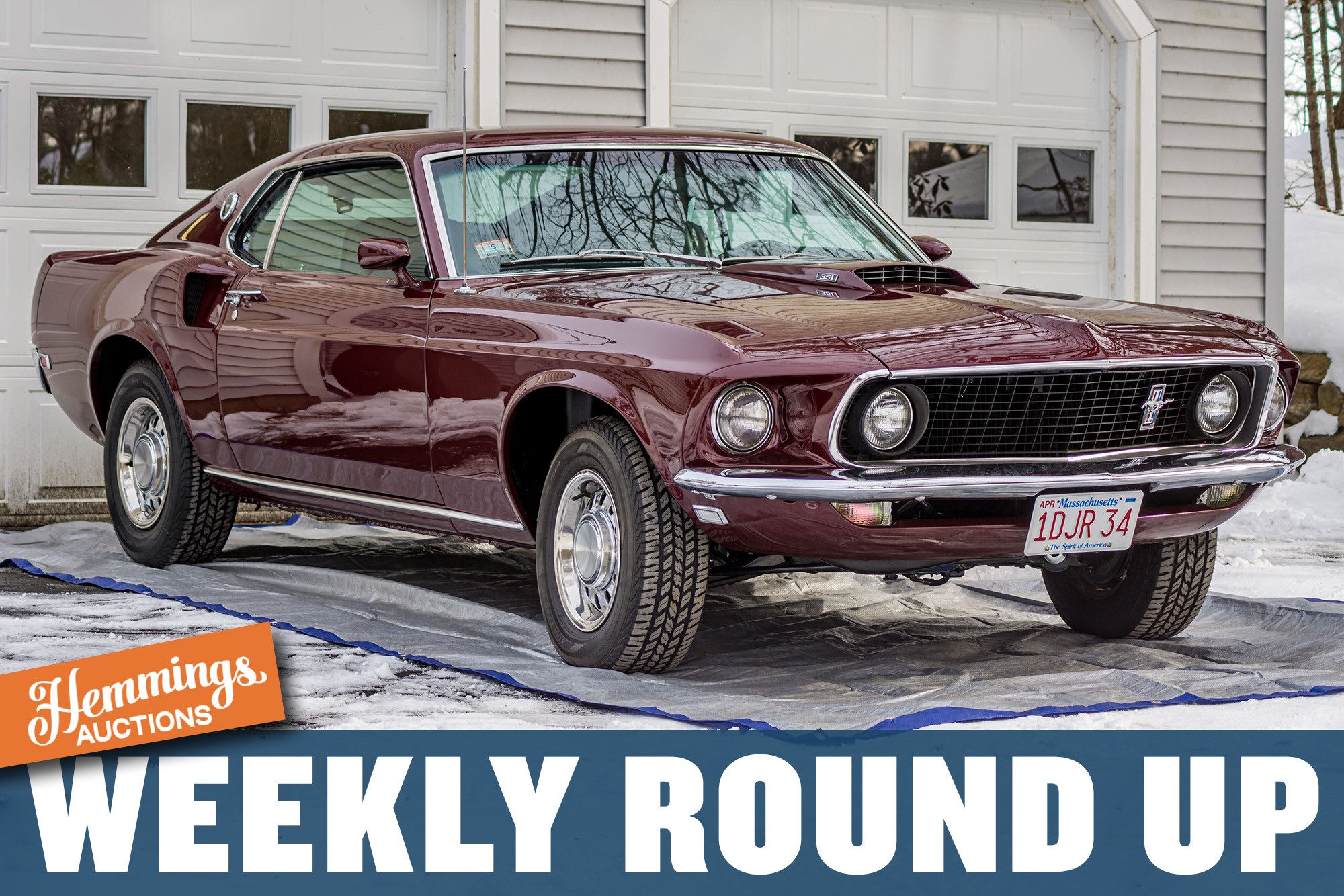 Hemmings Auctions Weekly Round Up: 1969 Ford Mustang Mach 1, 1999 BMW M Coupe, 1946 Lincoln Continental
