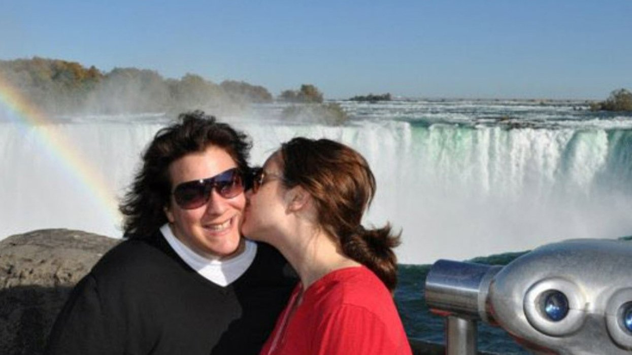 Denis and Jemma at Niagara Falls