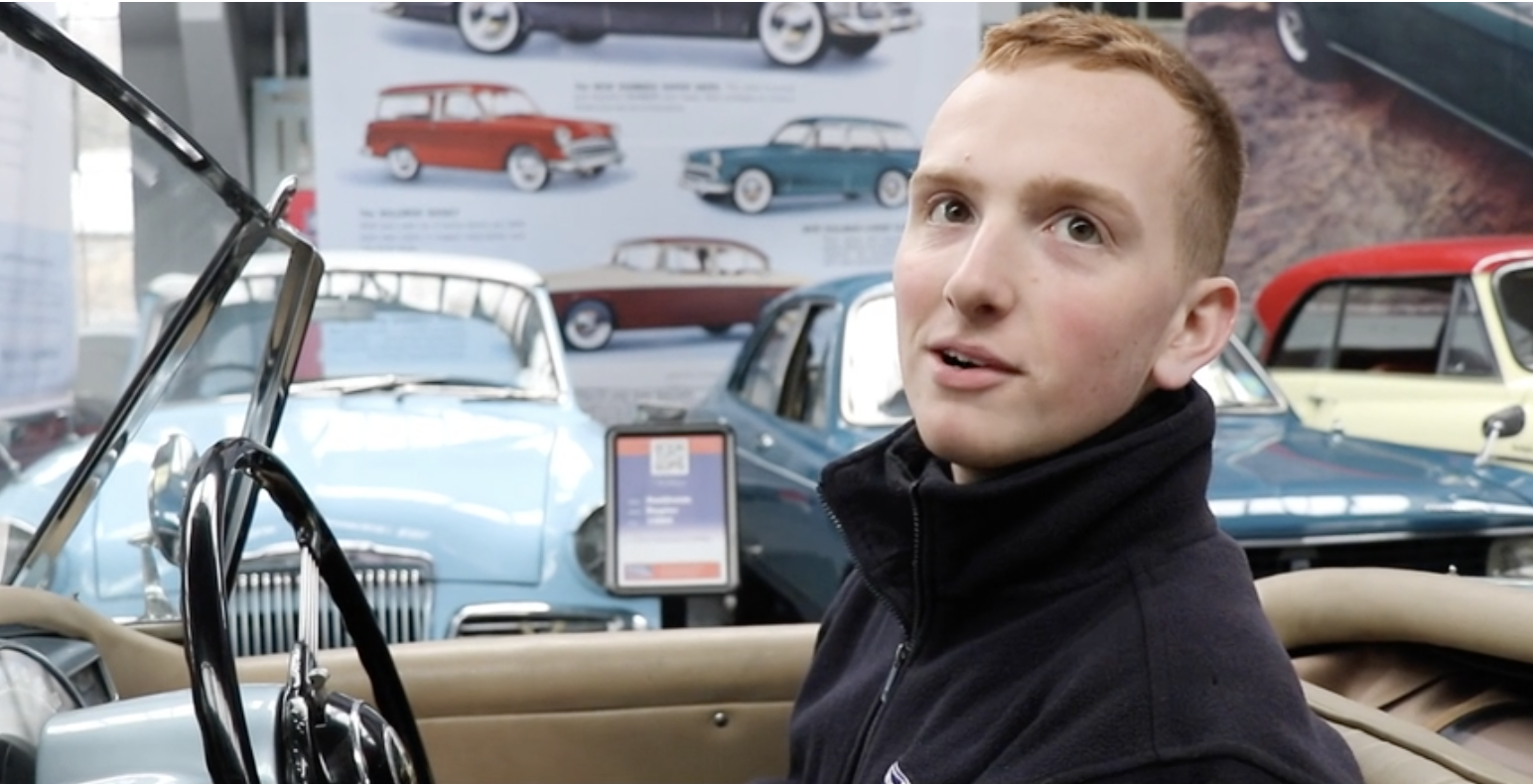 Teenager Who Restores British Museum Cars is Shortlisted for National Award