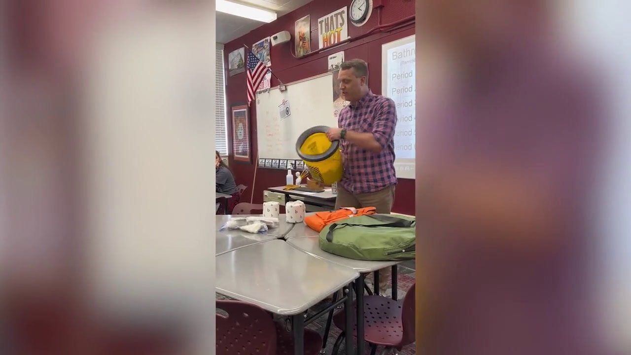 Teacher explains devastating reason 'poop buckets' are now normal in US