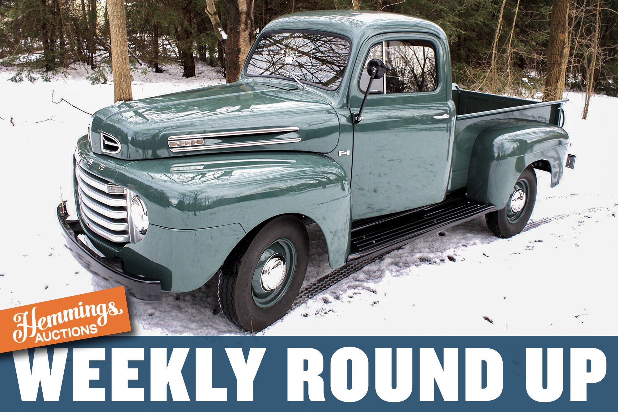 Hemmings Auctions Weekly Round Up: 1950 Ford F1, 1976 Honda CB550K, 1949 Oldsmobile 98 Convertible Coupe