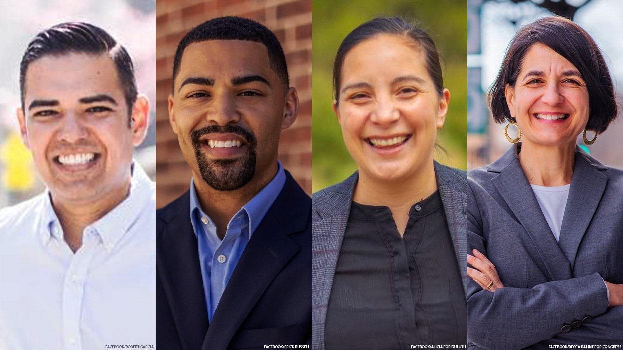 Robert Garcia, Erick Russell, Alicia Kozlowski, and Becca Balint