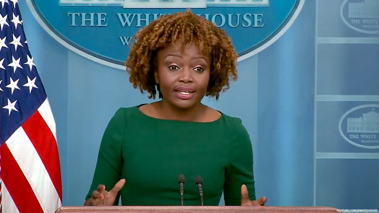 White House Press Secretary Karine Jean-Pierre