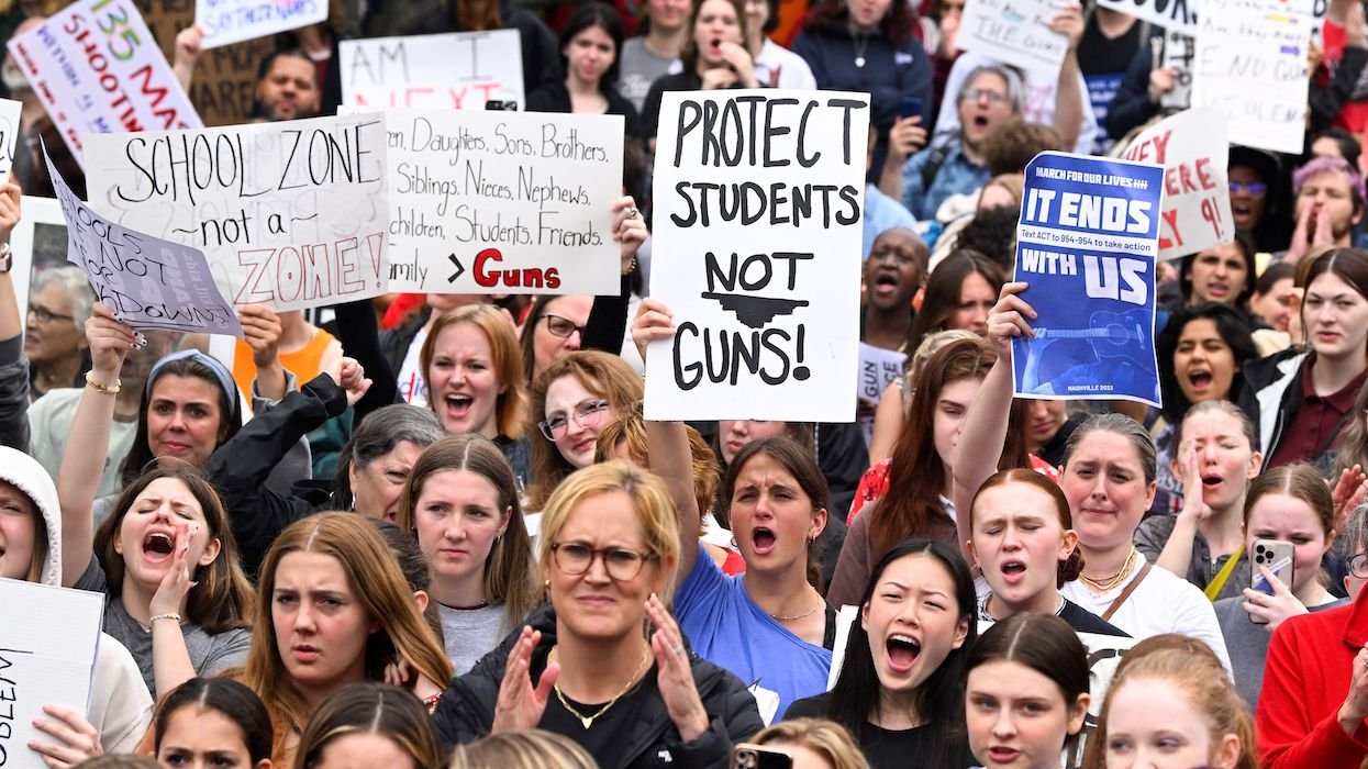 Gun reform protest in Tennessee